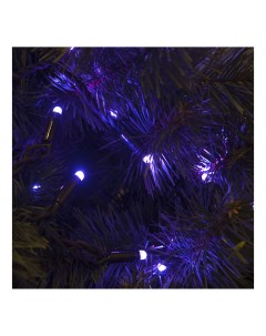 Световая гирлянда новогодняя Сосульки 2 м фиолетовый System expo