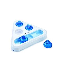 Интерактивная игрушка для собак Seeky белый синий голубой длина 25 см Beeztees