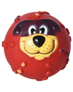 Игрушка для собак Doggy мяч 7 см красный винил Foxie