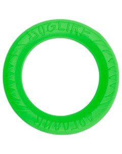 Игрушка для собак кольцо 8 мигранное малое зеленое Doglike