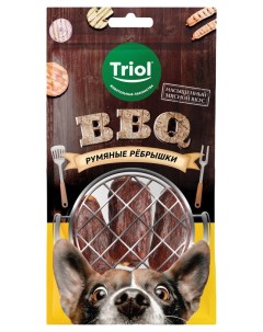 Лакомство для собак BBQ Румяные ребрышки 110 г Триол