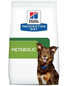 Сухой корм для собак Prescription Diet Metabolic Контроль веса с курицей 1 5 кг Hill`s