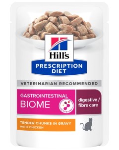 Влажный корм для кошек Prescription Diet Gastrointestinal Biome с курицей 85 г Hill`s