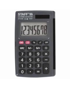 Калькулятор карманный STF 6248 104х63 мм 2 шт Staff