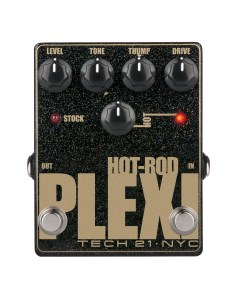 Гитарная педаль эффектов примочка Hot Rod Plexi Tech 21