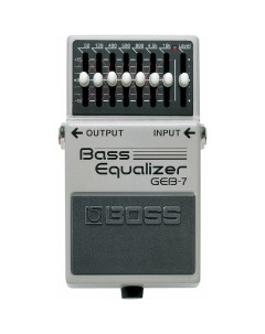 Педаль эффектов примочка для бас гитары GEB 7 Boss