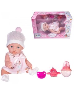 Пупс кукла Baby Ardana в розовом платье 30 см Abtoys