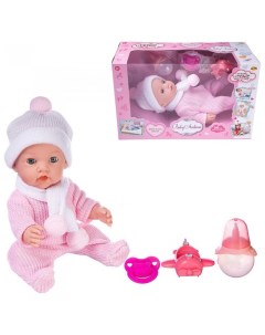 Пупс кукла Baby Ardana в розовом комбинезончике 30 см Abtoys