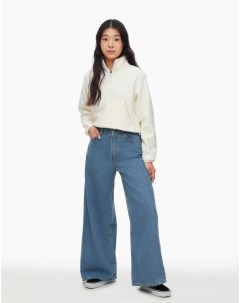 Джинсы new Wide leg с высокой талией для девочки Gloria jeans