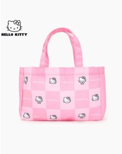 Розовая сумка шоппер с Hello Kitty для девочки Gloria jeans