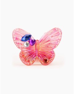 Розовое кольцо с бабочкой Gloria jeans