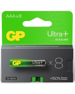 Батарея GP Ultra Plus ААА 8 штук Ultra Plus ААА 8 штук Gp
