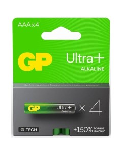 Батарея GP Ultra Plus ААА 4 штуки Ultra Plus ААА 4 штуки Gp