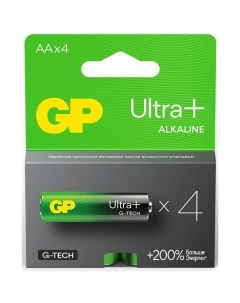 Батарея GP Ultra Plus АА 4 штуки Ultra Plus АА 4 штуки Gp