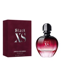 Black XS For Her 2018 парфюмерная вода 80мл Paco rabanne