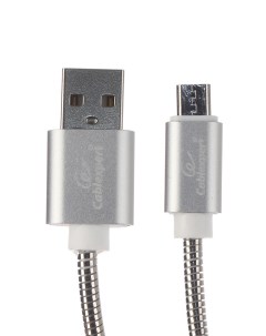 Аксессуар Cablexpert USB AM microBM 1m Silver CC G mUSB02S 1M Gembird
