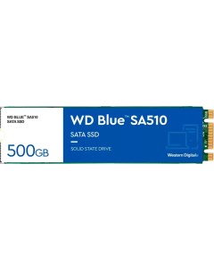 Твердотельный накопитель 500 ГБ M 2 WDS500G3B0B Blue Western digital