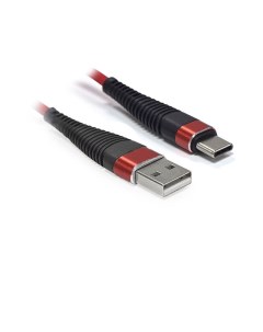 Аксессуар USB Type C 2 1A 1m CB 502 Red Cbr