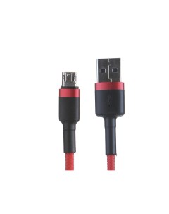 Аксессуар Cafule Cable USB MicroUSB 1 5A 2m Red CAMKLF C09 Baseus