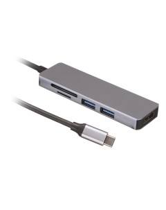 Хаб USB 5в1 USB C HDMI 2xUSB 3 0 CR PX HUB 005 Palmexx