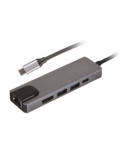 Хаб USB 5в1 USB C HDMI 2xUSB 3 0 USB C LAN PX HUB 010 Palmexx