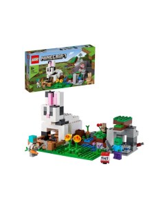 Конструктор Minecraft Кроличье ранчо 340 дет 21181 Lego