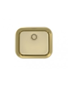 Кухонная мойка Variant Monarch 10 Gold 480х400х180 нержавеющая сталь с выпуском без сифона 1113575 Alveus