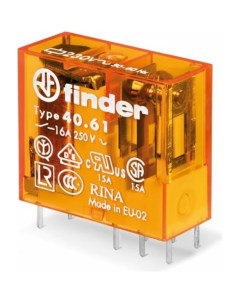 Универсальное миниатюрное электромеханическое реле Finder
