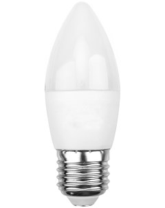 Лампа светодиодная Свеча CN 9 5 Вт E27 903 Лм 4000K нейтральный свет Rexant