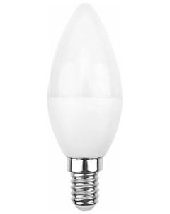 Лампа светодиодная Свеча CN 9 5Вт E14 903Лм 2700K теплый свет Rexant