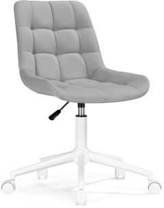 Компьютерное кресло Честер светло серый белый 538988 Woodville