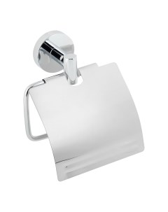 Держатель для туалетной бумаги Long с крышкой металл хром L015 49 Fora