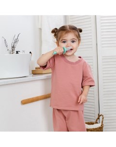 Детская зубная щетка массажер Крабик голубая Roxy kids