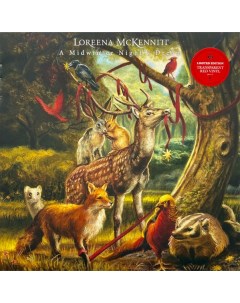 Loreena McKennitt A MIDWINTERS NIGHTS DREAM TRANSPARENT RED VINYL Nobrand