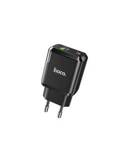 Сетевое зарядное устройство USB Type C Hoco N5 3А QC3 0 PD без кабеля черное Basemarket