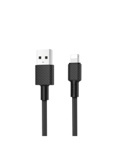 Дата кабель USB для Apple iPhone 6S Plus Hoco X29 Superior черный Basemarket