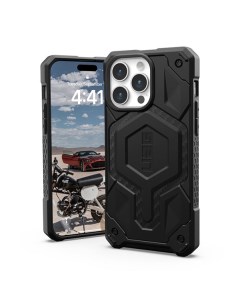 Чехол Monarch Pro MagSafe для iPhone 15 Pro Max карбон Carbon Fiber 114222114242 Uag