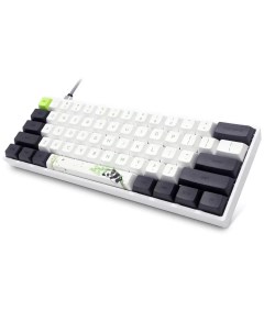 Проводная игровая клавиатура GK61 SK61 Panda White Black SLGKSK61PB Skyloong