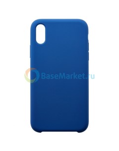 Чехол накладка Original Design для Apple iPhone Xs Max синий Basemarket