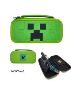 Чехол сумка для приставки для Nintendo Switch OLED зеленый Mitrifon
