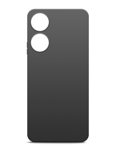 Чехол для Honor X5 Plus силиконовый черный матовый d00212 Brozo
