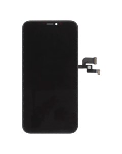 Дисплей для Apple iPhone X в сборе с тачскрином Base черный Hard OLED Basemarket