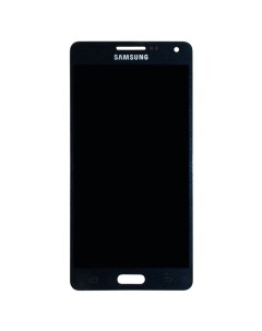 Дисплей для Samsung A500F Galaxy A5 в сборе с тачскрином Base черный AMOLED Basemarket