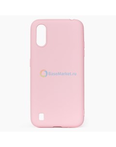 Чехол Activ Full Original Design для Samsung A015F Galaxy A01 розовый Basemarket