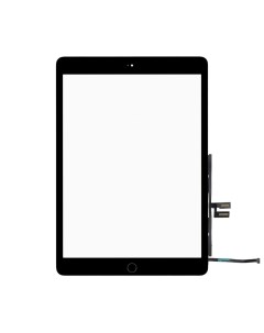 Тачскрин сенсор для Apple iPad A2197 в сборе с черной кнопкой HOME черный Basemarket