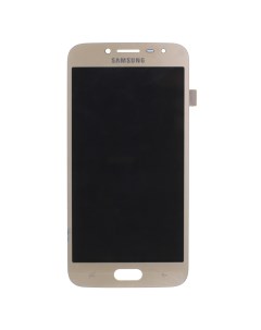 Дисплей для Samsung J250F Galaxy J2 2018 с тачскрином золотой AMOLED Basemarket