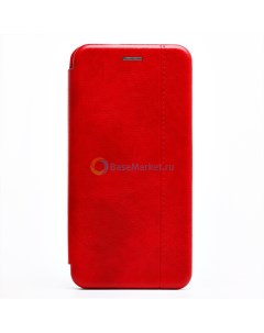 Чехол книжка BC002 для Samsung G996B Galaxy S21 Plus открытие в бок красный Basemarket