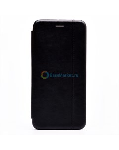 Чехол книжка BC002 для Samsung G996B Galaxy S21 Plus открытие в бок черный Basemarket