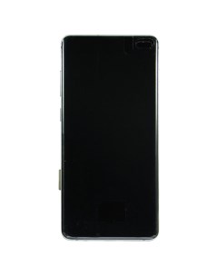 Дисплей для Samsung Galaxy S10 Plus модуль с рамкой и тачскрином зеленый OEM Basemarket