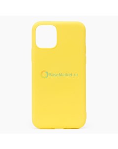 Чехол накладка Activ Full Original Design для Apple iPhone 11 Pro желтый Basemarket